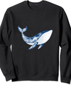 Whale Blue Whale Pottwal Sea Animal T-Shirt with Orca Motif Sweatshirt